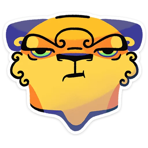 ⭐ Стикер «Чао Хао» для Telegram