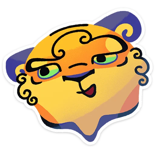 ⭐ Стикер «Чао Хао» для Telegram