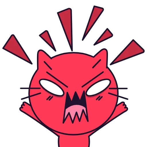 😡 Стикер «Chaos Cat» для Telegram
