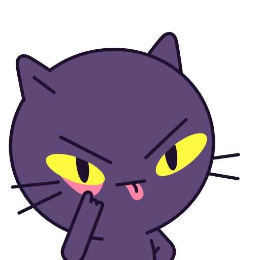 😜 Стикер «Chaos Cat» для Telegram