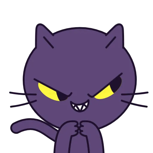 🤔 Стикер «Chaos Cat» для Telegram