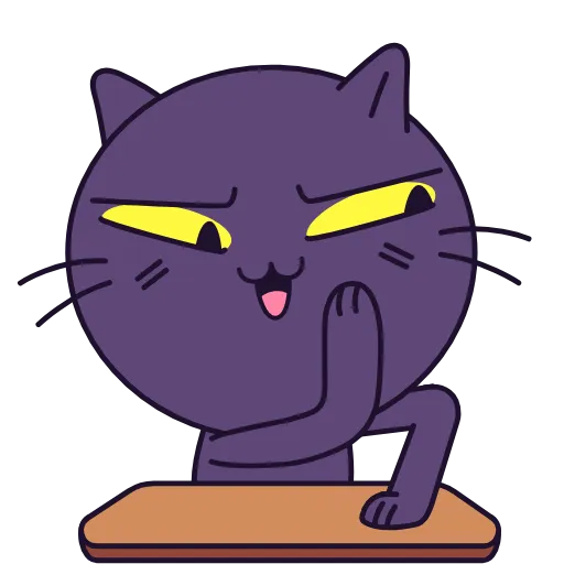 😏 Стикер «Chaos Cat» для Telegram