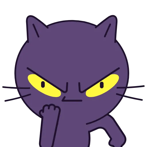 😠 Стикер «Chaos Cat» для Telegram