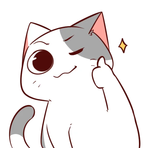👍 Стикер «Pus Nyangami» для Telegram