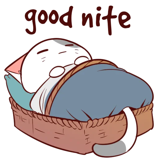 😴 Стикер «Pus Nyangami» для Telegram
