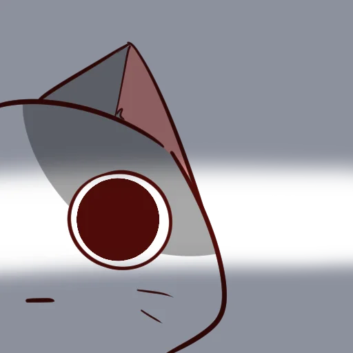 👁 Стикер «Pus Nyangami» для Telegram