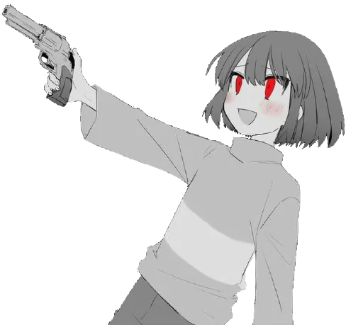 🔫 Стикер «Chara» для Telegram