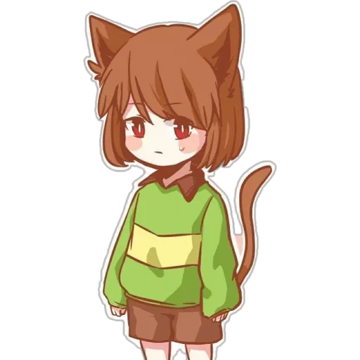 😿 Стикер «Chara» для Telegram