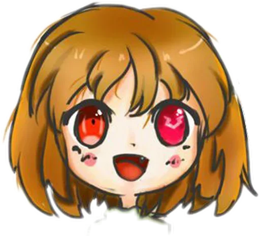 ☺ Стикер «Chara» для Telegram