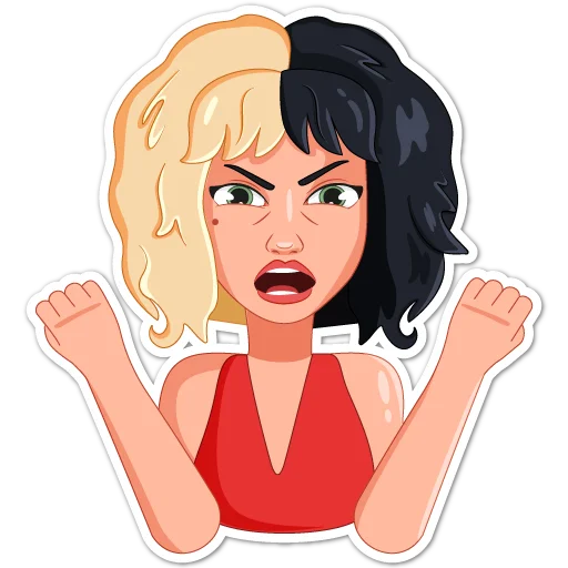😡 Стикер «Cruella» для Telegram