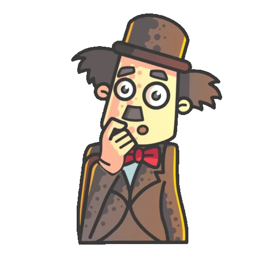 🤪 Стикер «Charlie Chaplin» для Telegram