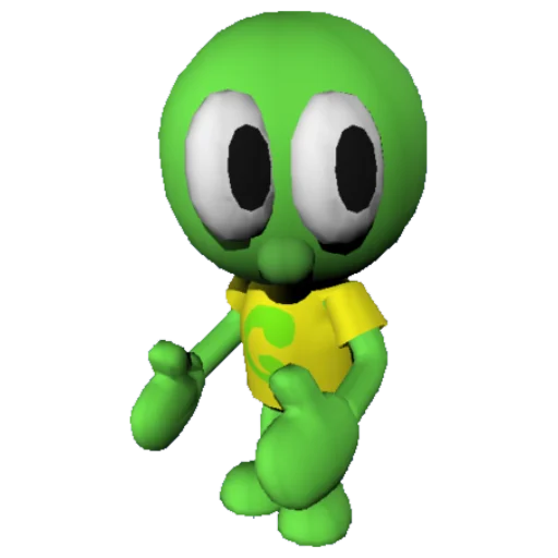 🙈 Стикер «charlie and greenly 3D» для Telegram