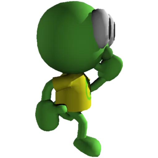 🏃‍♂️ Стикер «charlie and greenly 3D» для Telegram