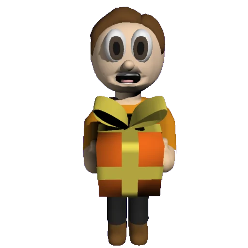 🥳 Стикер «charlie and greenly 3D» для Telegram
