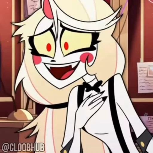 😮‍💨 Стикер «CHARLIE HAZBIN HOTEL» для Telegram