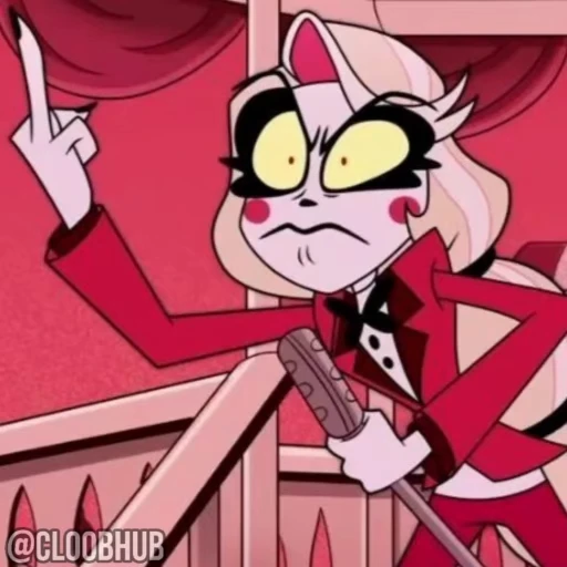 😡 Стикер «CHARLIE HAZBIN HOTEL» для Telegram
