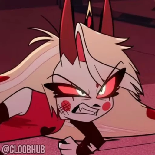 😡 Стикер «CHARLIE HAZBIN HOTEL» для Telegram