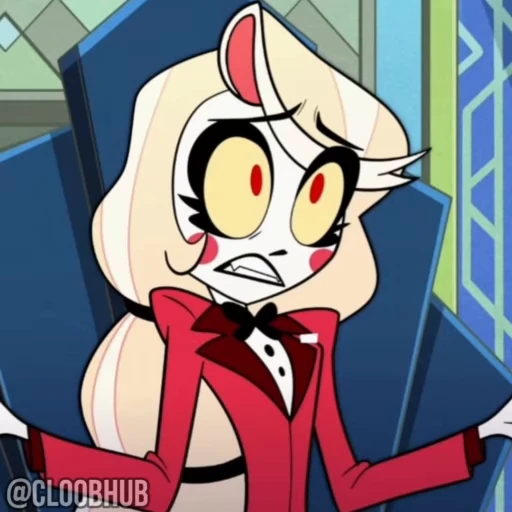 🤷‍♀ Стикер «CHARLIE HAZBIN HOTEL» для Telegram