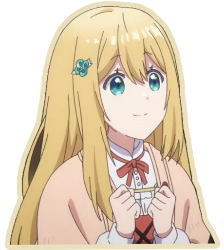 😍 Стикер «Charlotte Evans» для Telegram