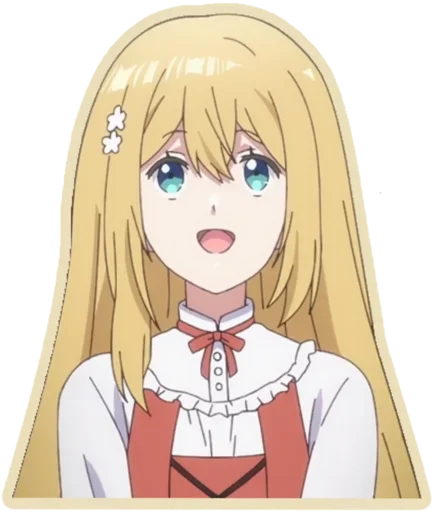 😍 Стикер «Charlotte Evans» для Telegram
