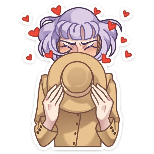🥰 Стикер «Шарлотта» для Telegram