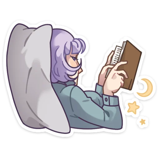 😴 Стикер «Шарлотта» для Telegram