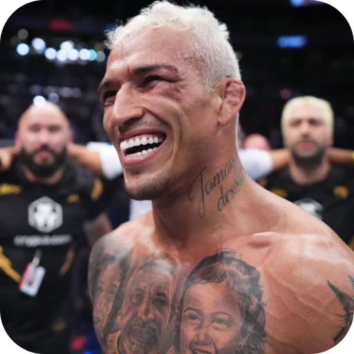 😁 Стикер «Charles Oliveira» для Telegram