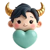 Стикер 15 Charm #cute #girl