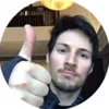 Стикер 43 pavel durov >