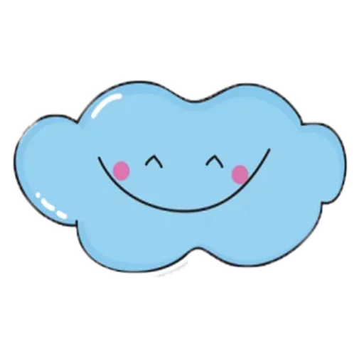 Стикерпак Charming Cloud для Telegram