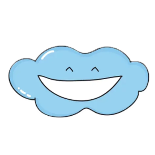 🤑 Стикер «Charming Cloud» для Telegram