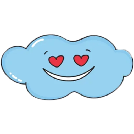 😏 Стикер «Charming Cloud» для Telegram