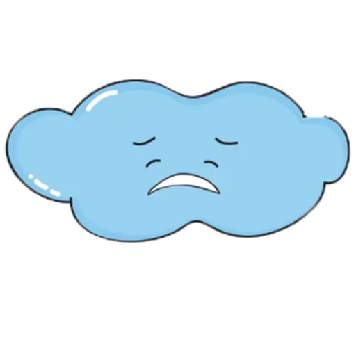 😏 Стикер «Charming Cloud» для Telegram