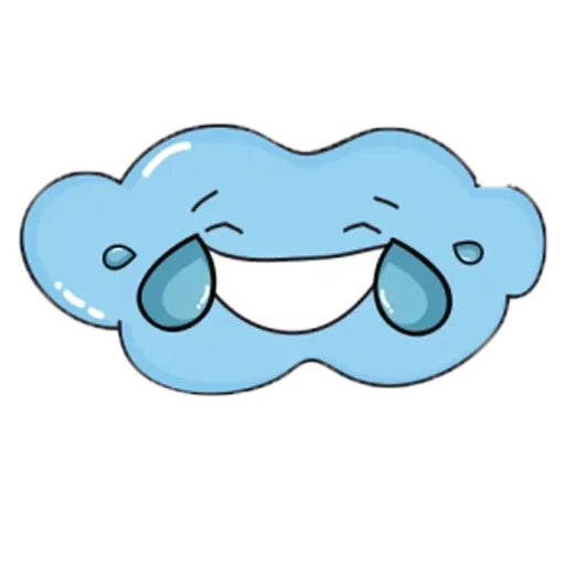 😗 Стикер «Charming Cloud» для Telegram