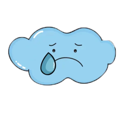 🤑 Стикер «Charming Cloud» для Telegram