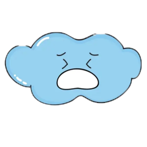 😏 Стикер «Charming Cloud» для Telegram