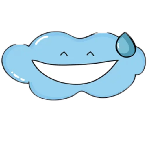 😒 Стикер «Charming Cloud» для Telegram