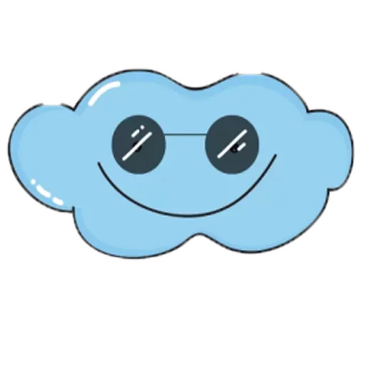 😏 Стикер «Charming Cloud» для Telegram