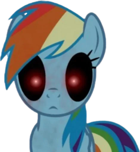 Стикерпак Rainbow Dash MLP для Telegram