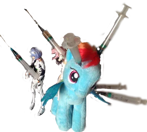 💉 Стикер «Rainbow Dash MLP» для Telegram