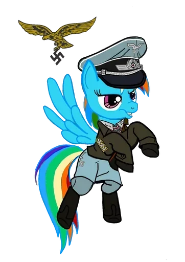 🦄 Стикер «Rainbow Dash MLP» для Telegram
