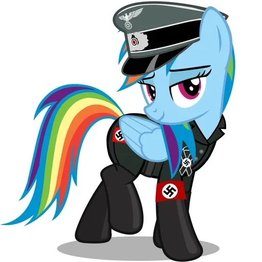 💋 Стикер «Rainbow Dash MLP» для Telegram