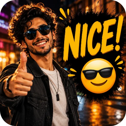 😎 Стикер «Chatting Hub» для Telegram