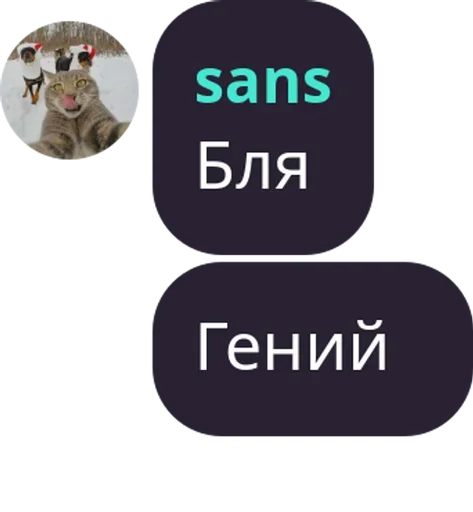 🤓 Стикер «Чат Рулетка» для Telegram