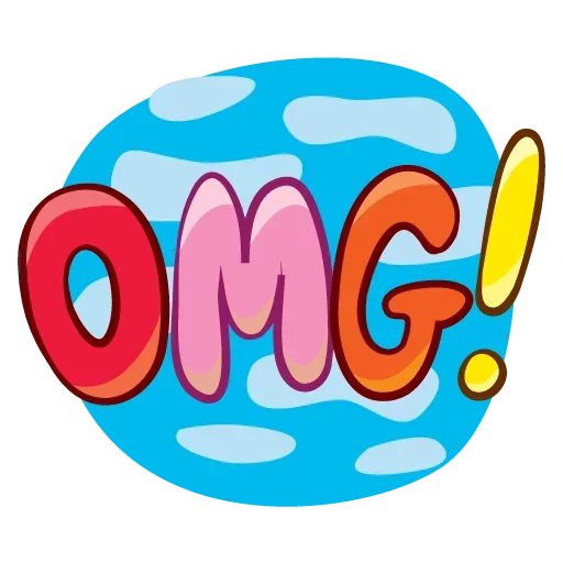 😲 Стикер «Chat Words» для Telegram
