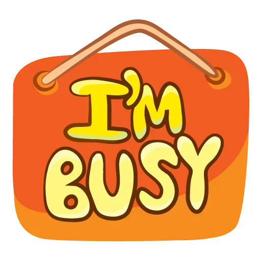 🙇 Стикер «Chat Words» для Telegram