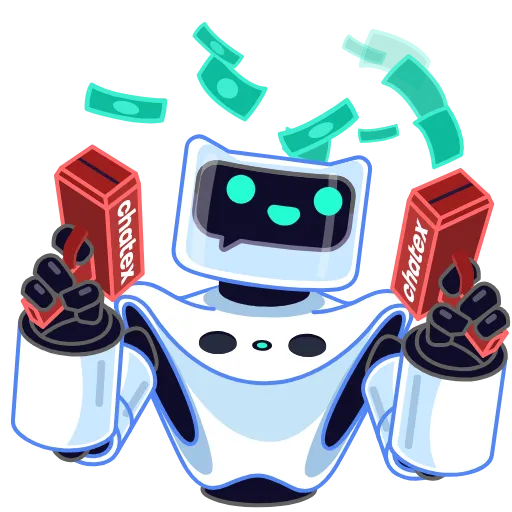 🤑 Стикер «Chatex 2» для Telegram