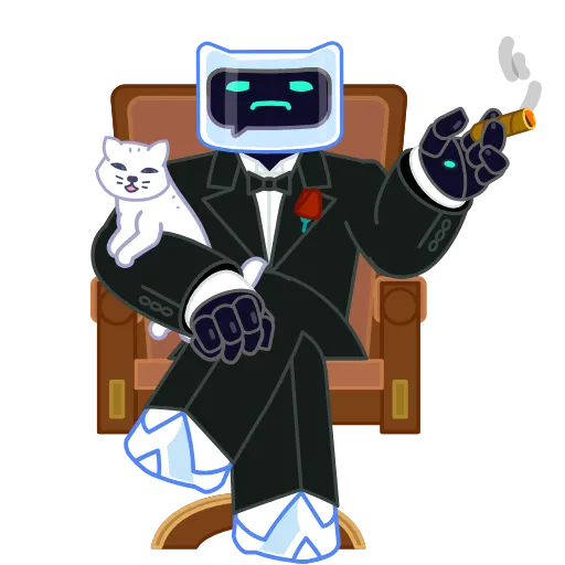 🤵 Стикер «Chatex 2» для Telegram
