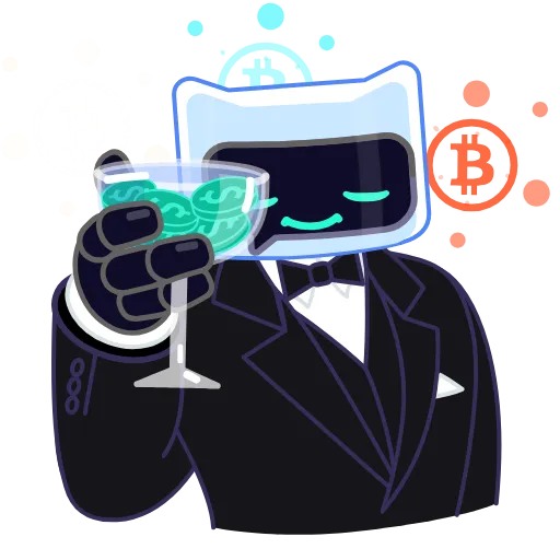 🍸 Стикер «Chatex 2» для Telegram