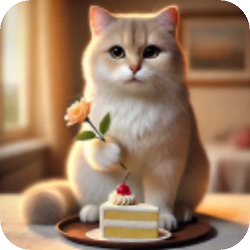 🌸 Стикер «Котики ChatGPT» для Telegram
